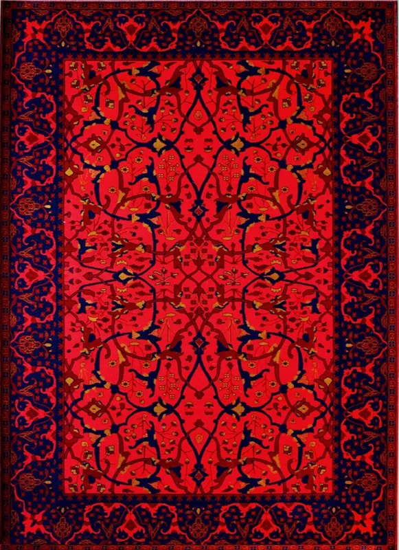 فرش ماشینی 700شانه کلاسیک کد6620